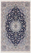 Perser Rug - Nain - 254 x 154 cm - dark blue