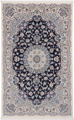 Perser Rug - Nain - 255 x 158 cm - dark blue