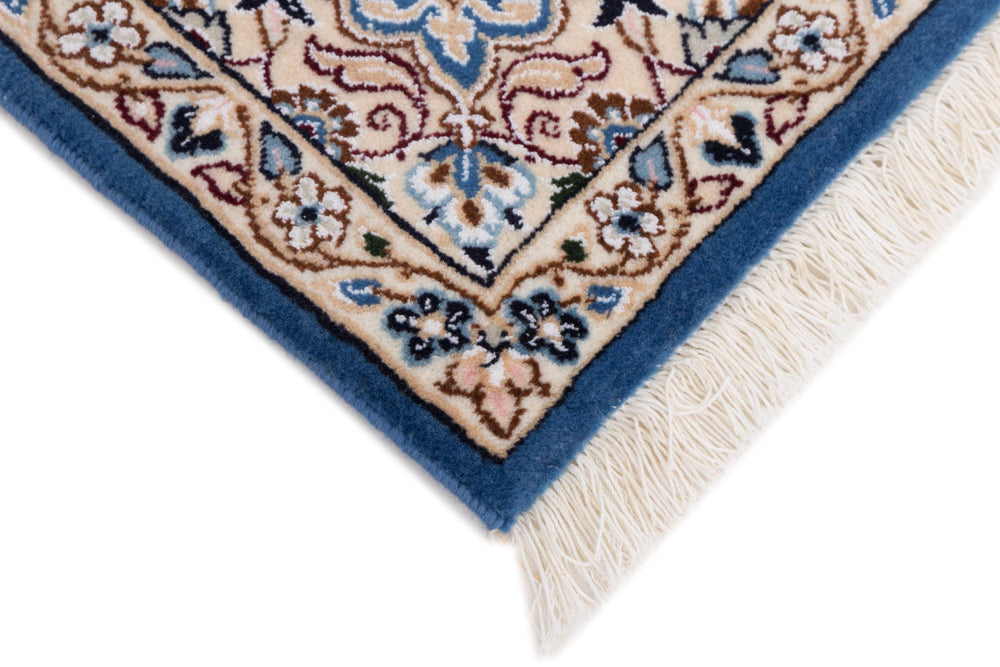 Perser Rug - Nain - 90 x 60 cm - blue