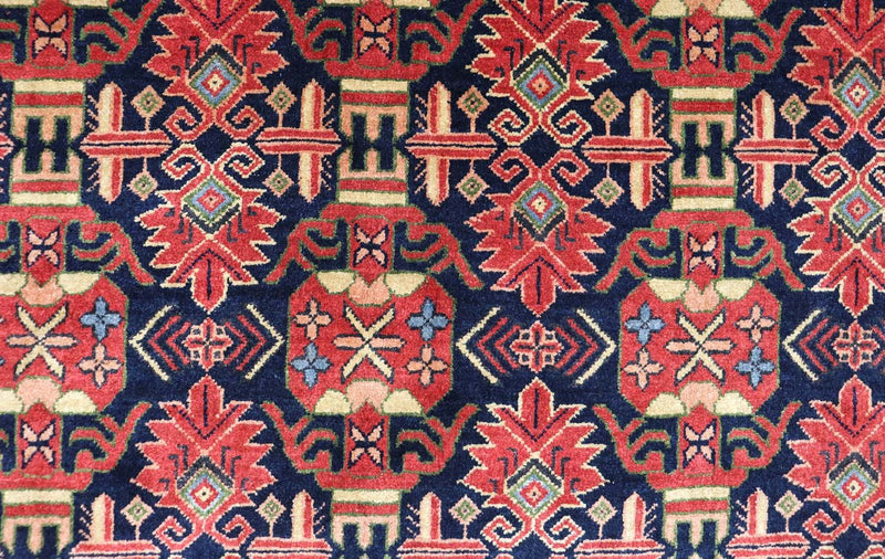 Afghan Rug - 182 x 121 cm - red