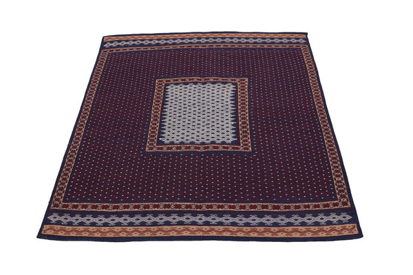 Kelim Rug - Oriental - 146 x 135 cm - blue