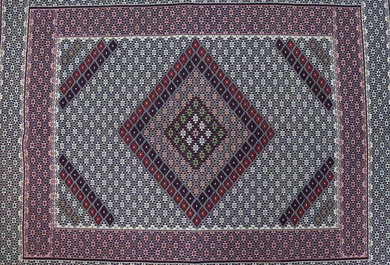 Kelim Rug - Oriental - 205 x 129 cm - blue