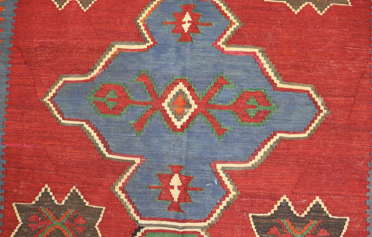 Kelim Rug - Oriental - 284 x 165 cm - red