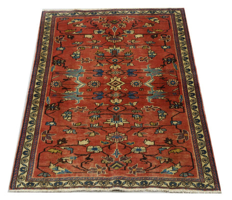 Perser Rug - Nomadic - 147 x 104 cm - rust