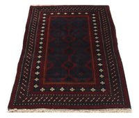 Belutsch Rug - 191 x 115 cm - dark red