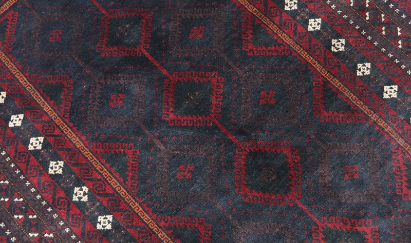 Belutsch Rug - 191 x 115 cm - dark red