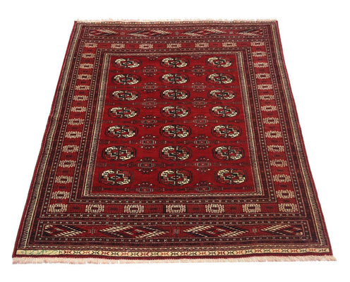 Afghan Rug - 180 x 130 cm - red