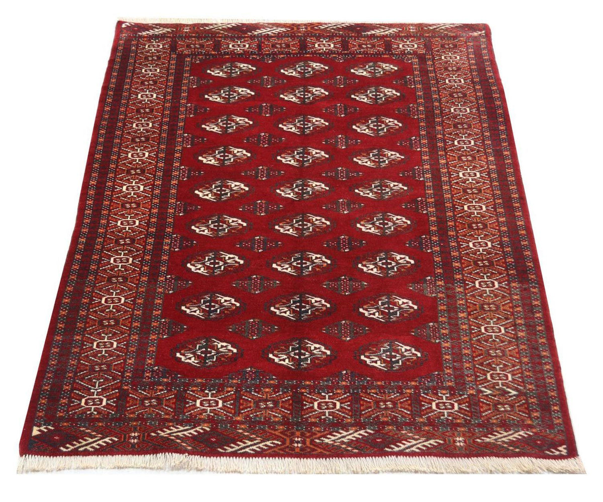 Afghan Rug - 165 x 120 cm - red