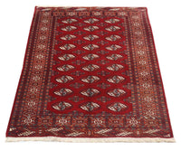 Afghan Rug - 165 x 120 cm - red