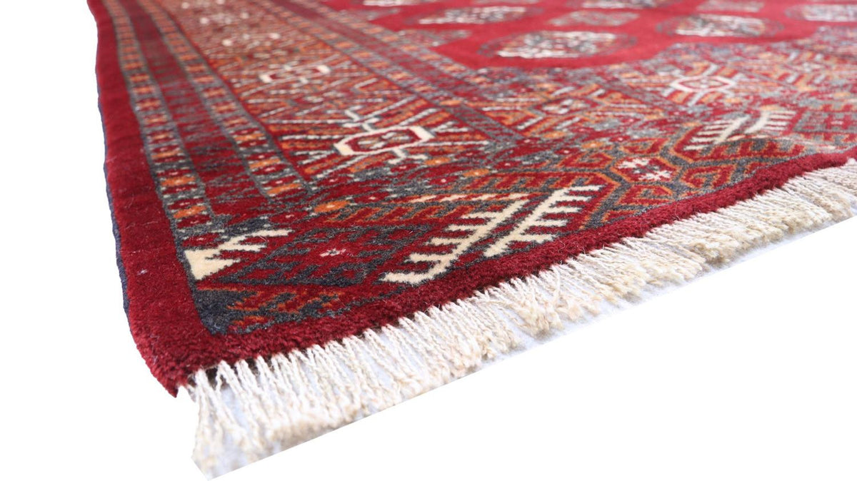 Afghan Rug - 165 x 120 cm - red