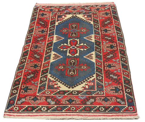 Oriental Rug - 184 x 119 cm - red