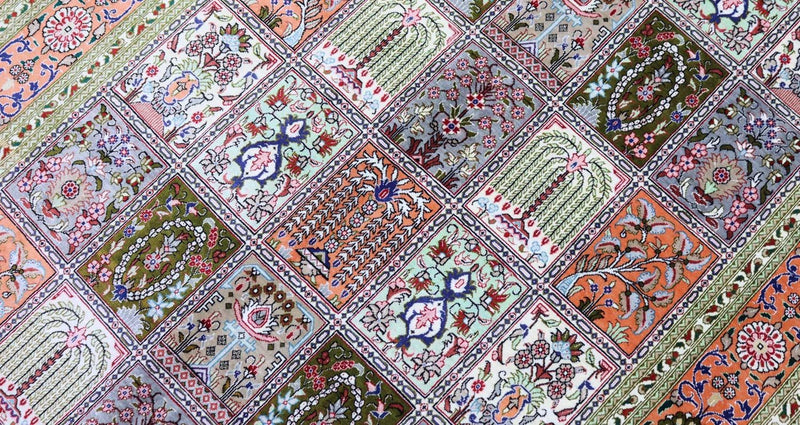 Silk Rug - Ghom Silk - Premium - 157 x 100 cm - rust