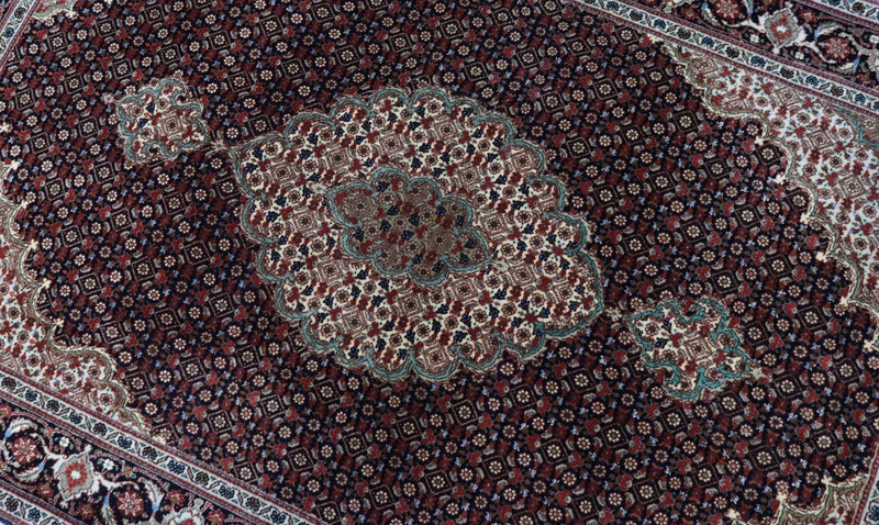 Perser Rug - Tabriz - Royal - 154 x 104 cm - black