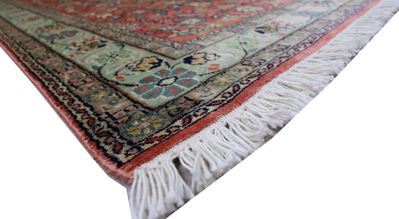 Silk Rug - Kashmir Silk - 153 x 80 cm - red