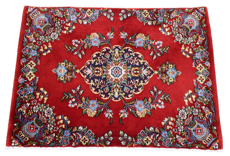 Perser Rug - Ghom - 98 x 70 cm - red
