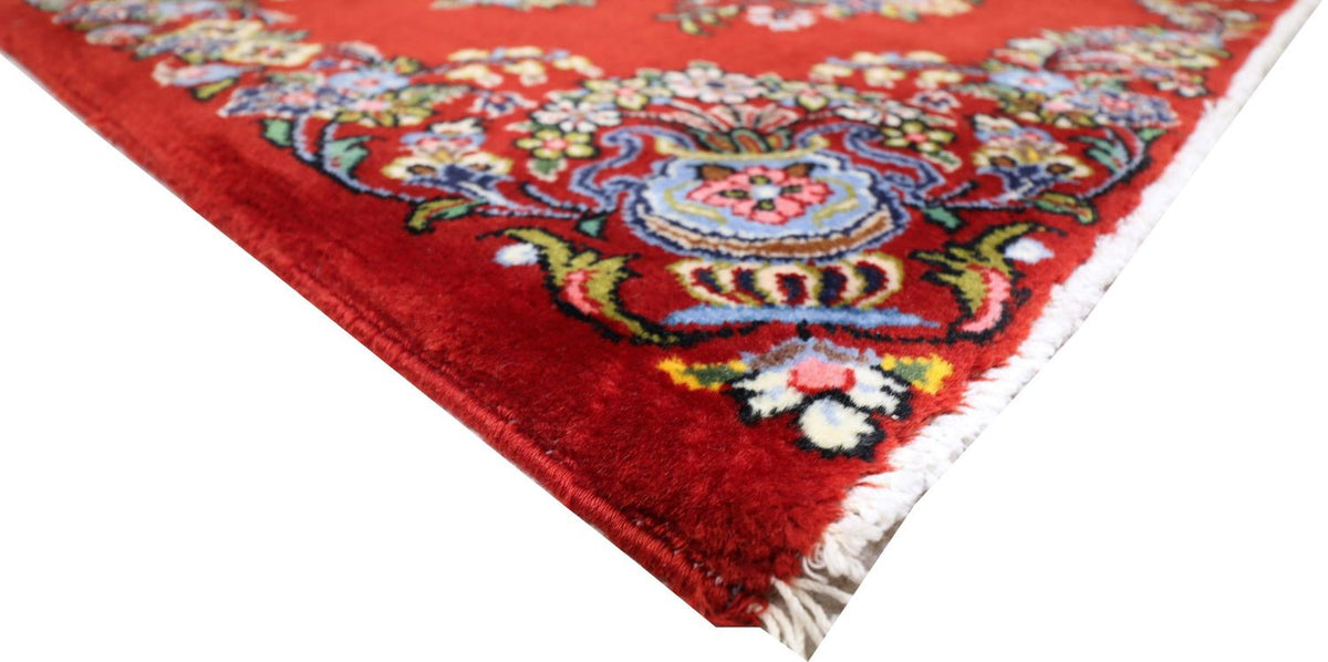 Perser Rug - Ghom - 98 x 70 cm - red