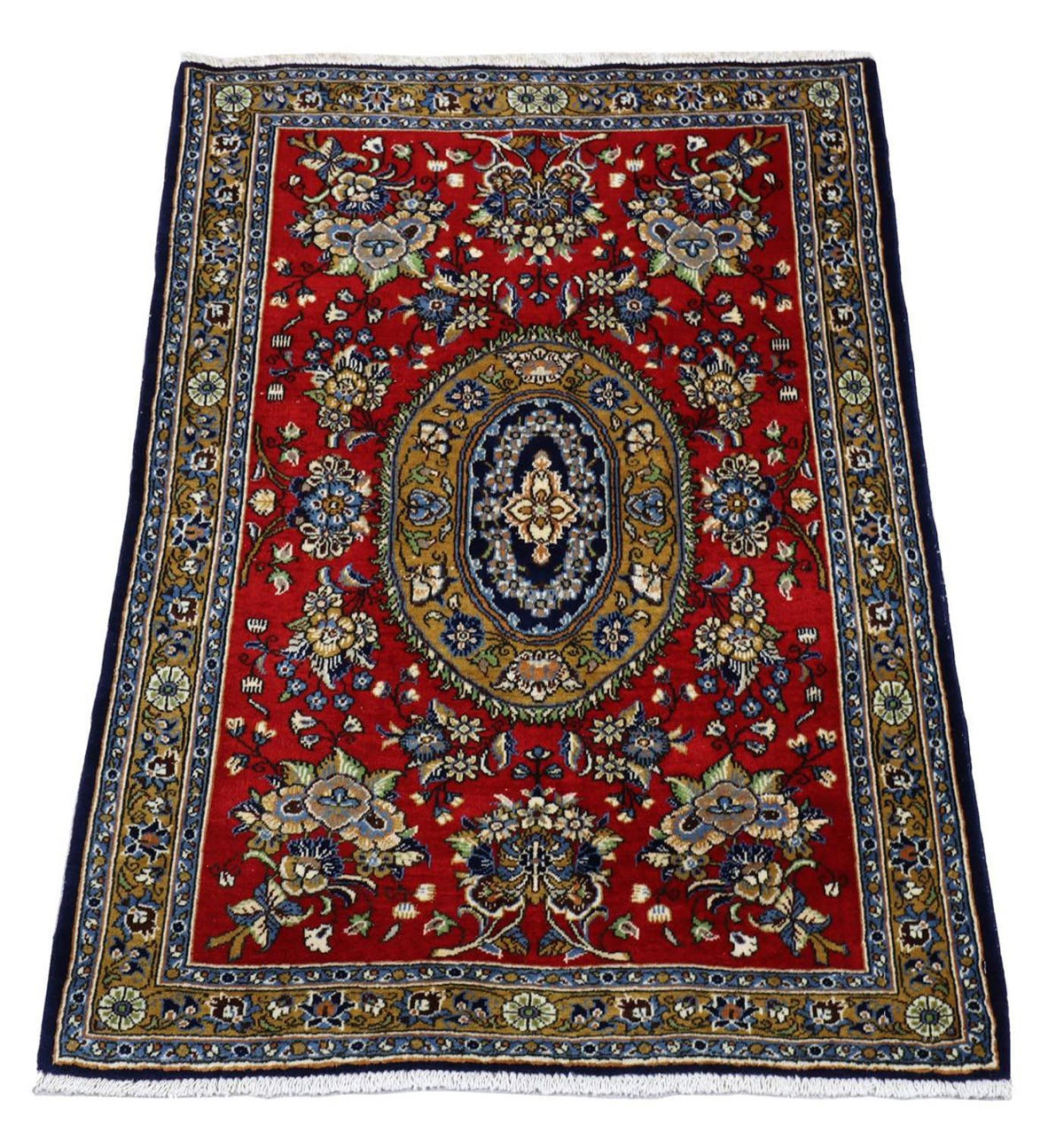 Perser Rug - Ghom - 97 x 78 cm - red