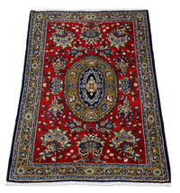 Perser Rug - Ghom - 97 x 78 cm - red