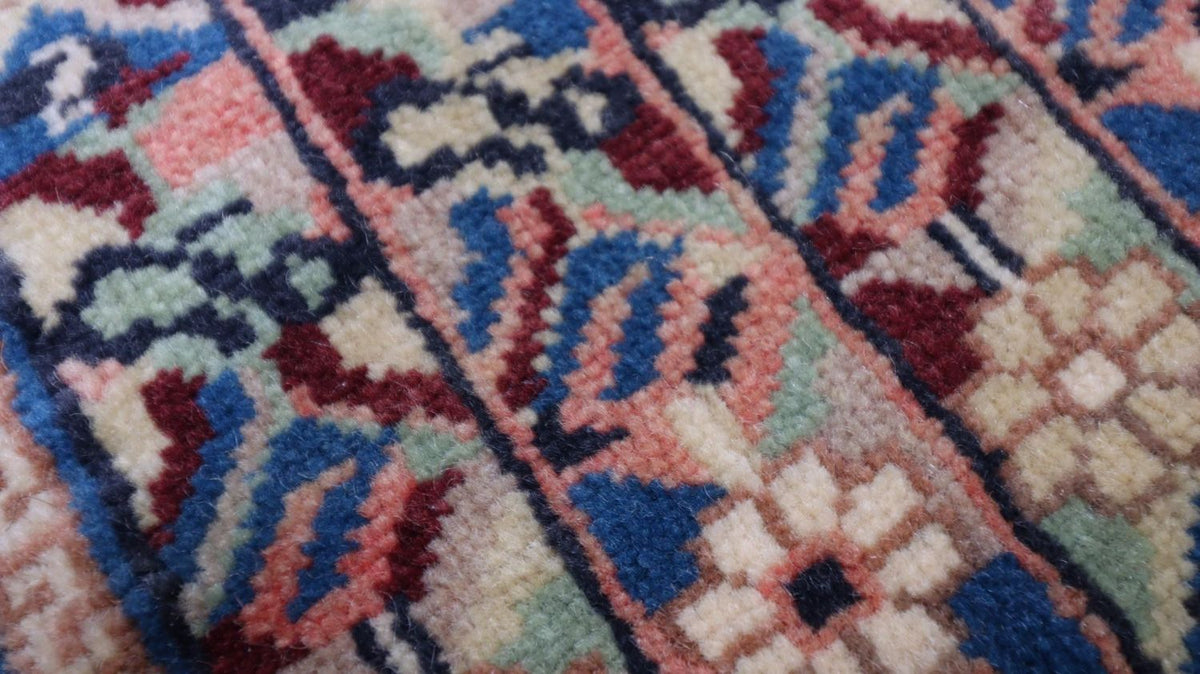 Afghan Rug - Bukhara - 75 x 55 cm - blue