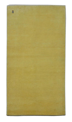 Gabbeh Rug - Loribaft Perser - 190 x 102 cm - olive green