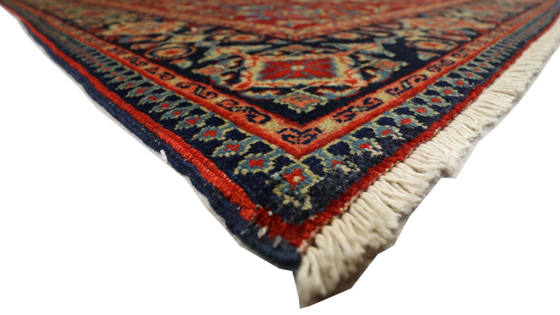Oriental Rug - 205 x 139 cm - dark red