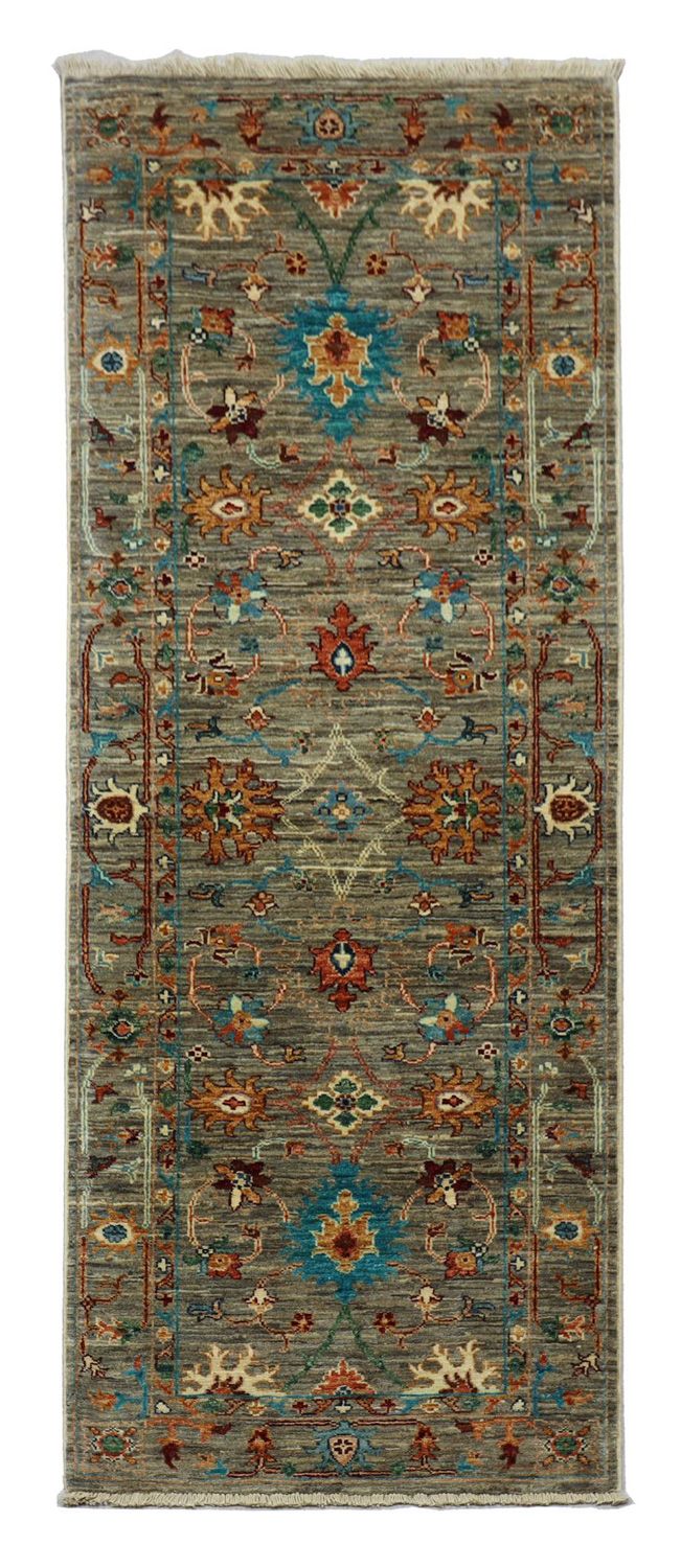 Runner Ziegler Rug - 201 x 77 cm - olive green