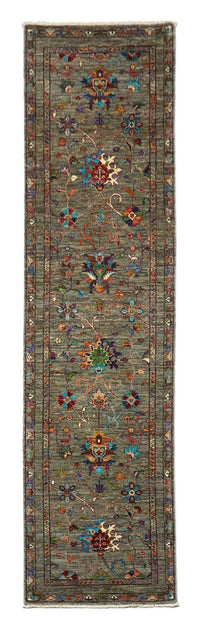 Runner Ziegler Rug - 315 x 82 cm - olive green