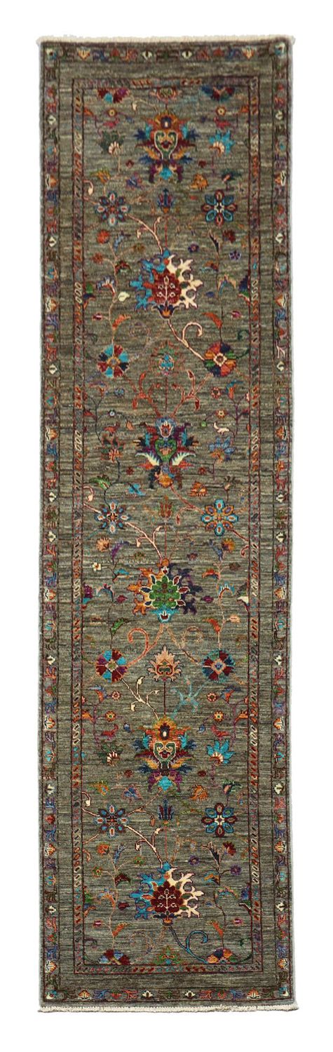 Runner Ziegler Rug - 315 x 82 cm - olive green