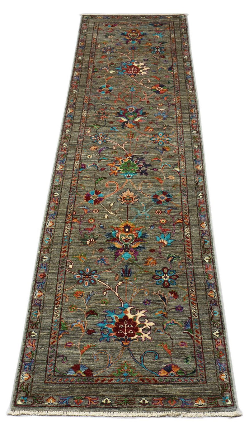 Runner Ziegler Rug - 315 x 82 cm - olive green