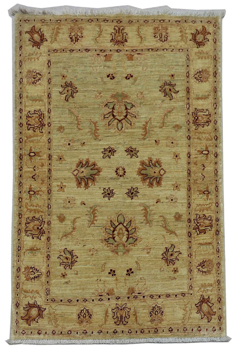 Ziegler Rug - 147 x 99 cm - olive green