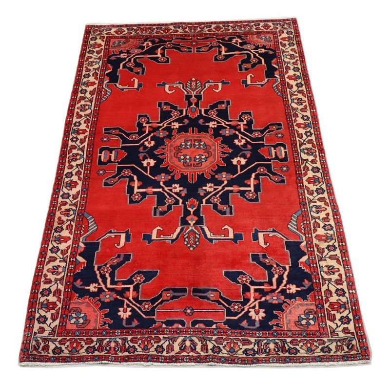 Perser Rug - Nomadic - 215 x 125 cm - red