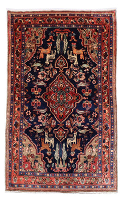 Runner Perser Rug - Nomadic - 237 x 127 cm - dark blue