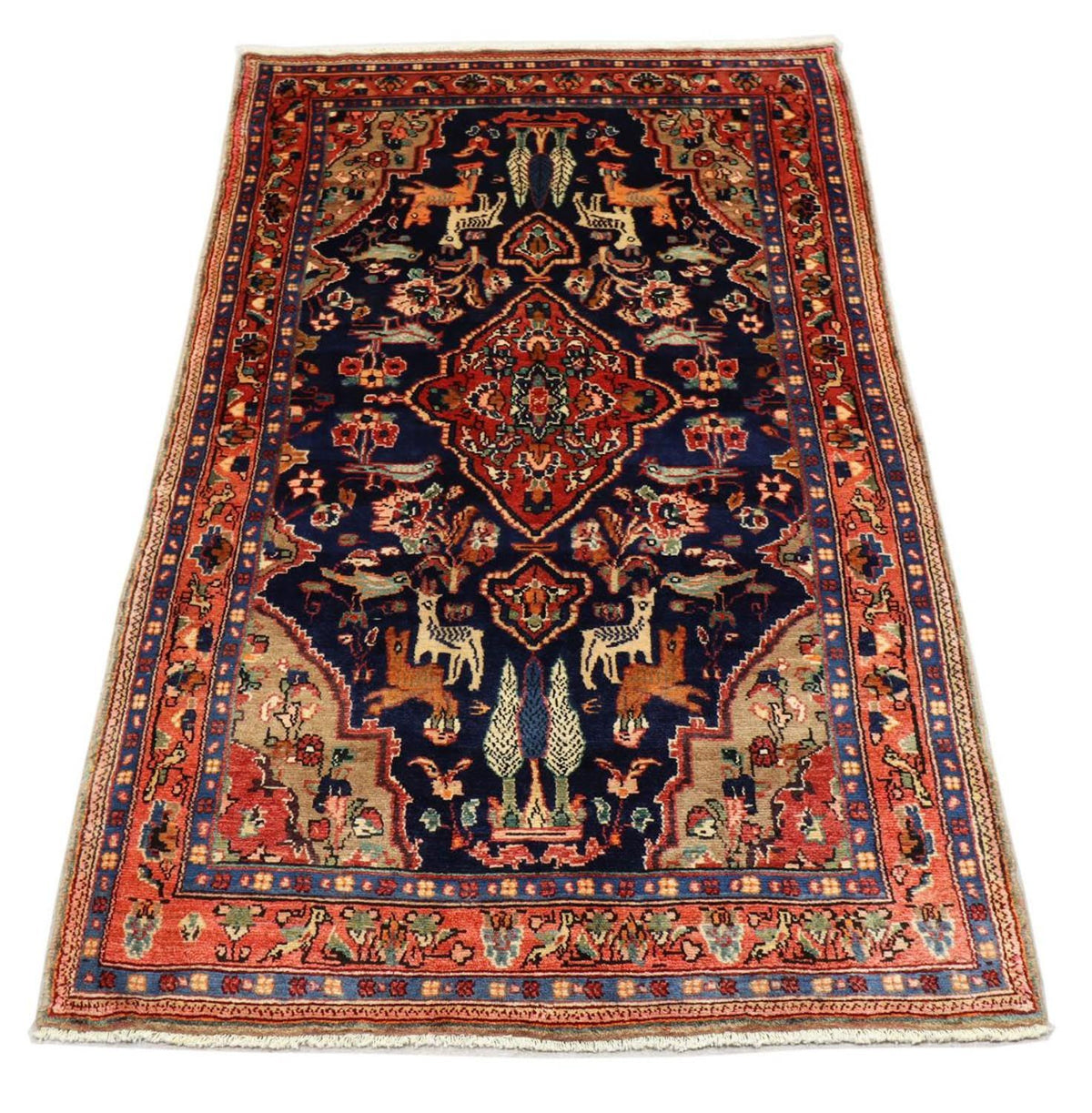 Runner Perser Rug - Nomadic - 237 x 127 cm - dark blue