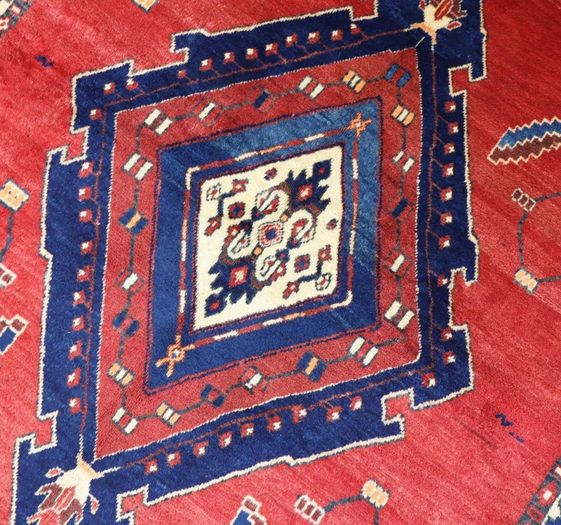 Perser Rug - Nomadic - 212 x 154 cm - red