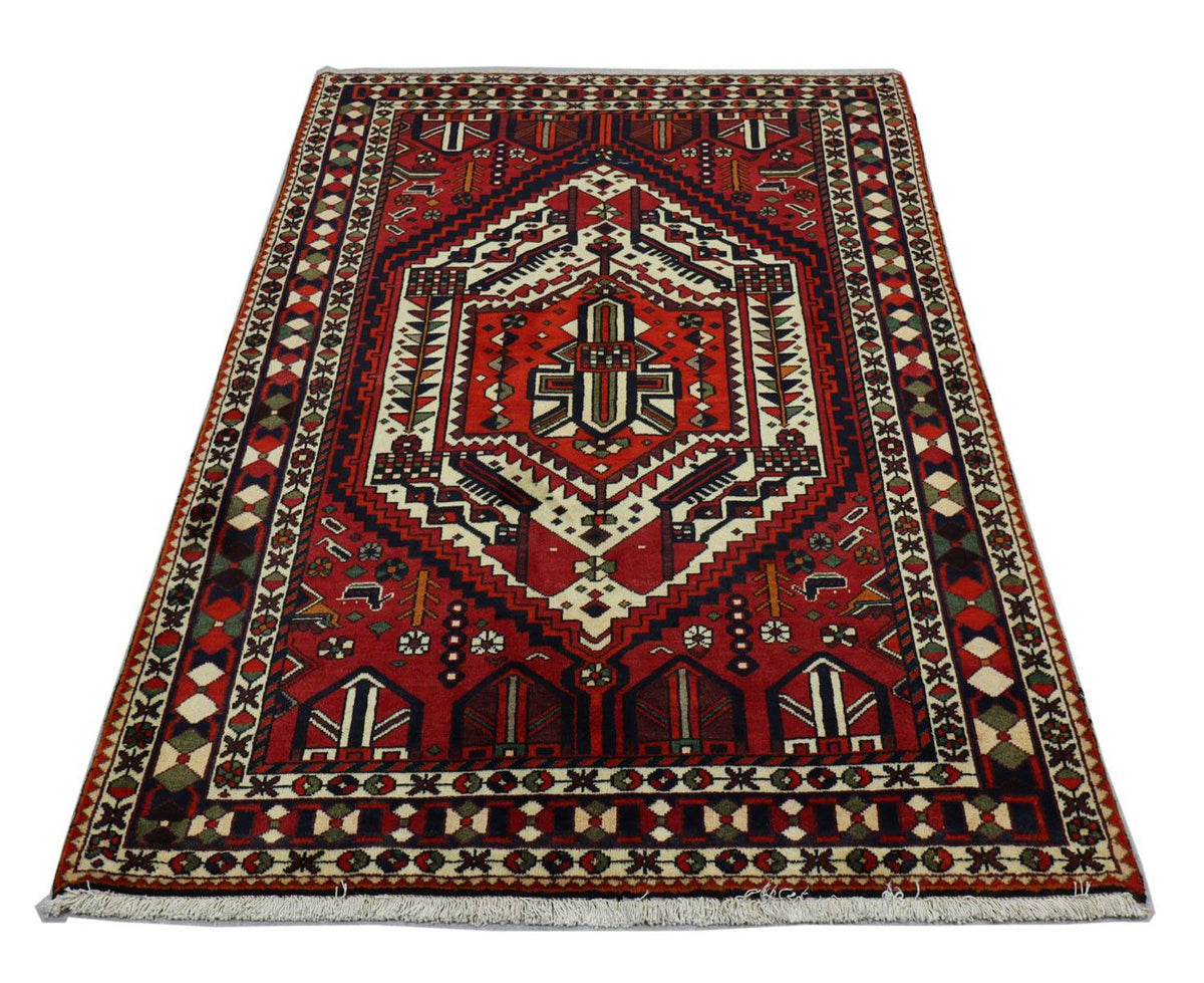 Perser Rug - Nomadic - 210 x 149 cm - red