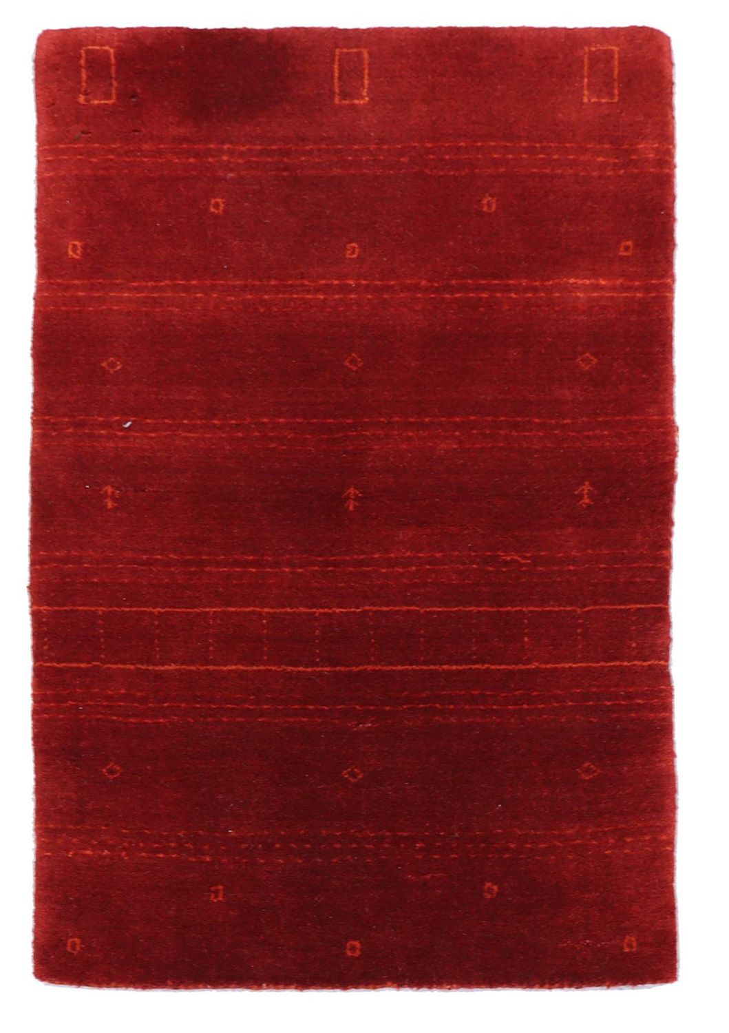 Gabbeh Rug - Perser - 90 x 60 cm - red