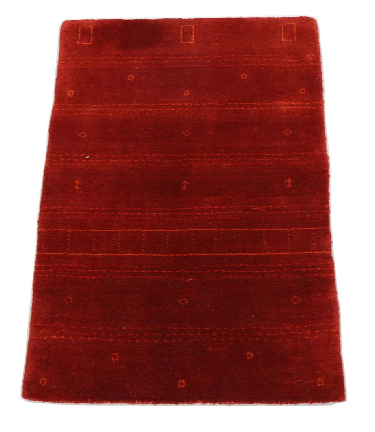 Persian Gabbeh Rug 90x60cm - Perserteppich Wollteppich
