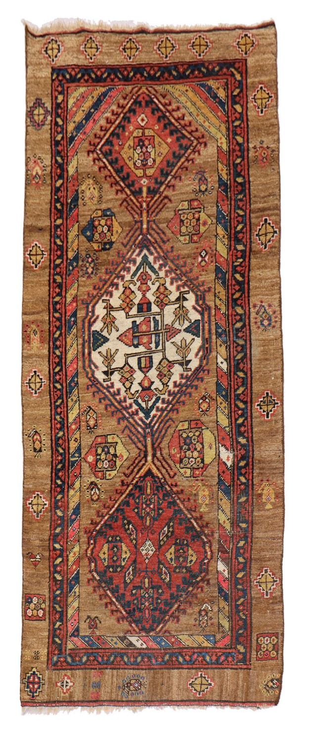 Perser Rug - Nomadic - 190 x 107 cm - brown