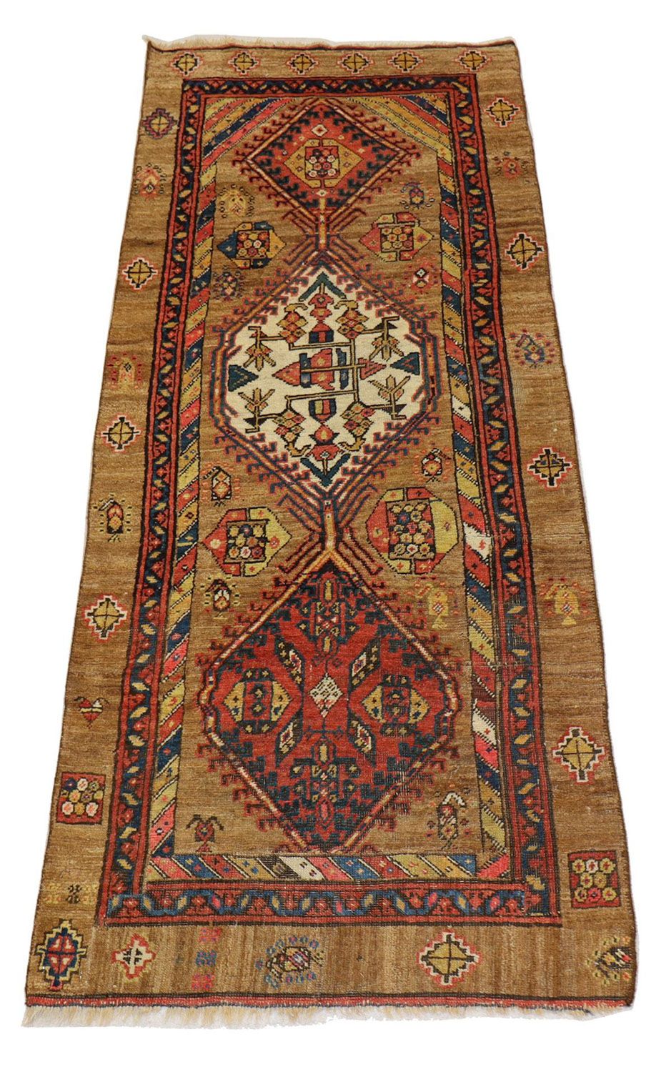 Perser Rug - Nomadic - 190 x 107 cm - brown