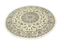 Perser Rug - Nain round  - 250 x 250 cm - natural white