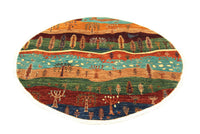 Ziegler Rug round  - 172 x 170 cm - multicolored