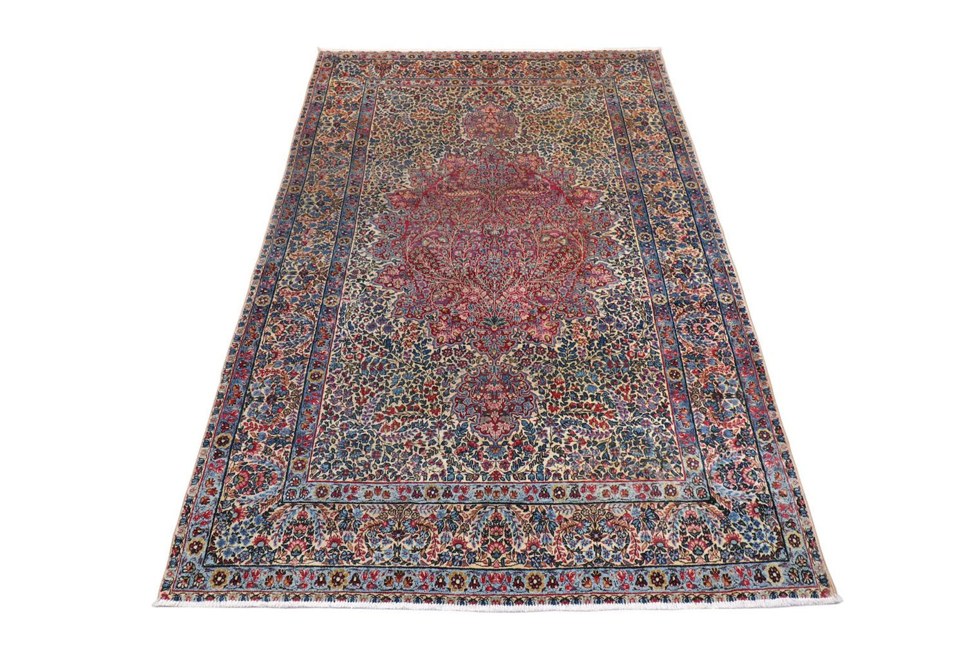 Kerman Rug 223x143cm - Persian Rugs