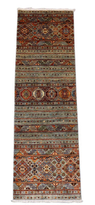 Runner Ziegler Rug - 258 x 85 cm - olive green