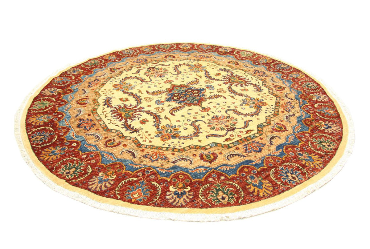 Ziegler Rug round  - 245 x 241 cm - beige