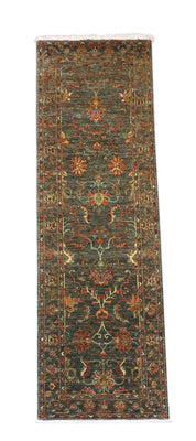 Runner Ziegler Rug - 262 x 81 cm - olive green