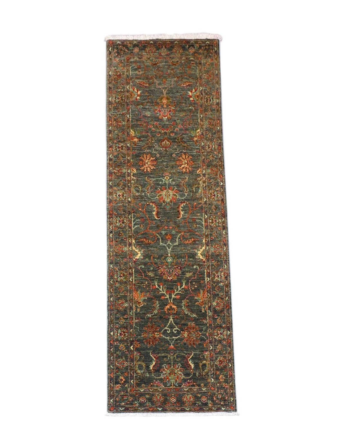 Runner Ziegler Rug - 262 x 81 cm - olive green