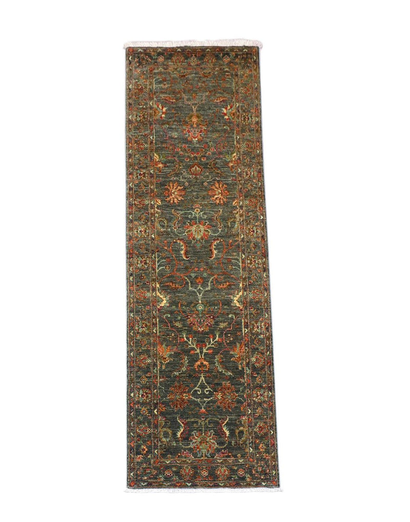 Runner Ziegler Rug - 262 x 81 cm - olive green