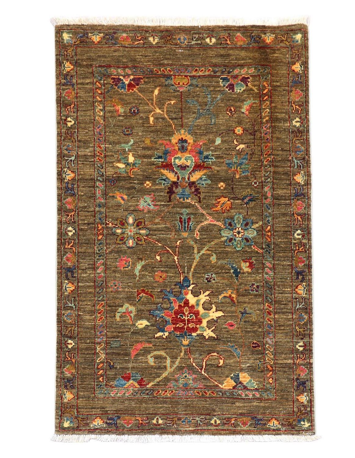 Ziegler Rug - 124 x 83 cm - olive green