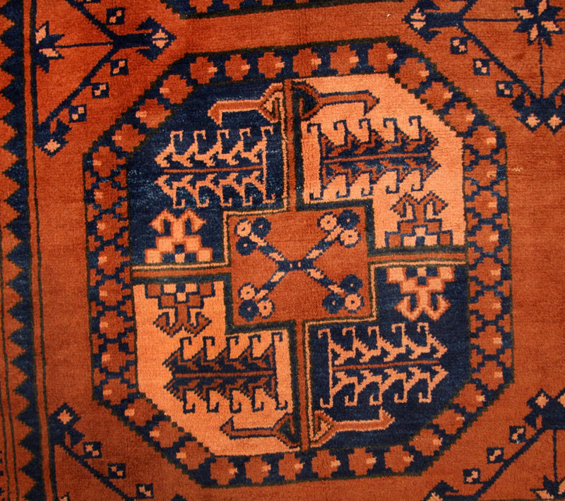 Afghan Rug - 290 x 208 cm - orange