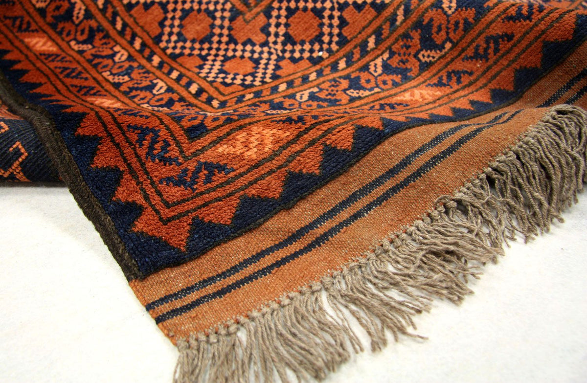 Afghan Rug - 290 x 208 cm - orange